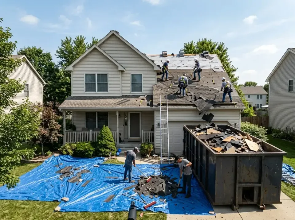 roof-replacement-debris-remova-004 — frequently asked questions, Cheapest Dumpster Rentals in Georgetown, OH